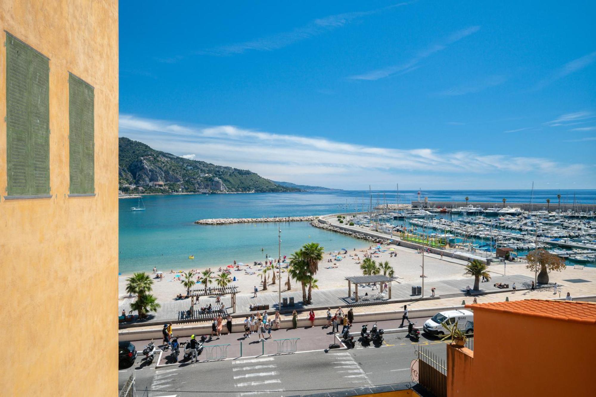 Les Sablettes - Bord De Mer - Vieille Ville - Parking Prive Menton Dış mekan fotoğraf