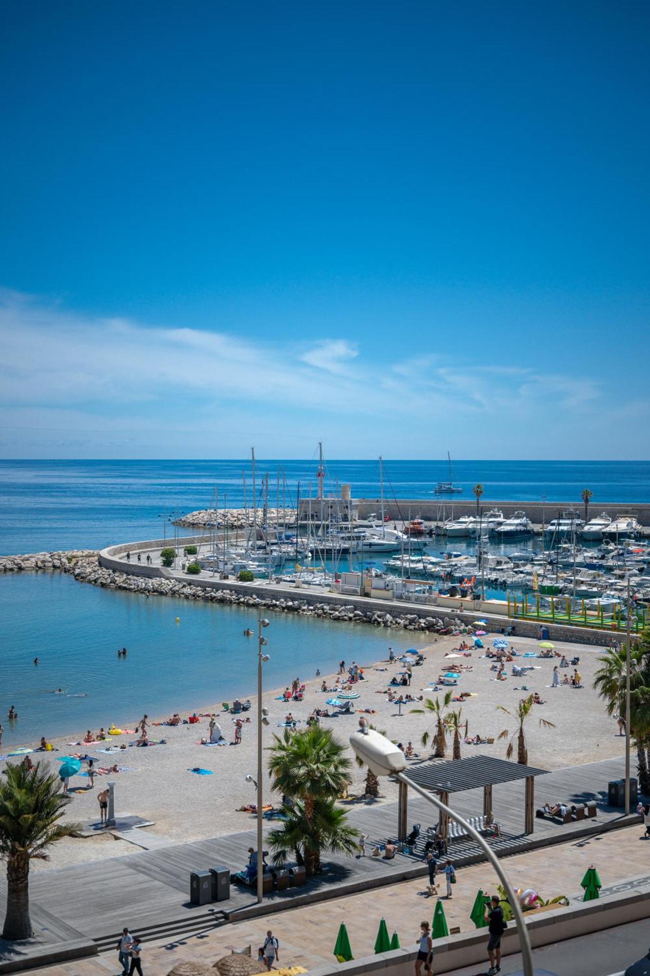 Les Sablettes - Bord De Mer - Vieille Ville - Parking Prive Menton Dış mekan fotoğraf